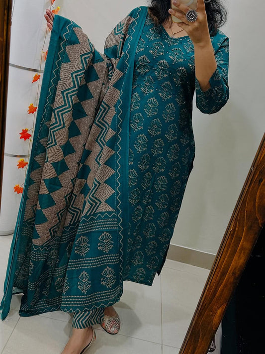 Libas Kurta Stylish Kurti With Pant And Dupatta set