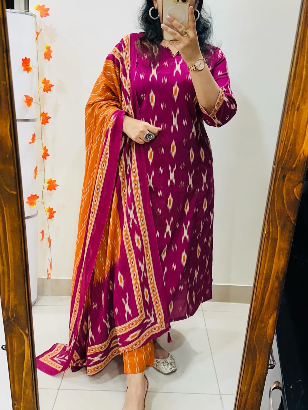 Straight Regullar Out Fit Kurti With Pant And Dupatta Set