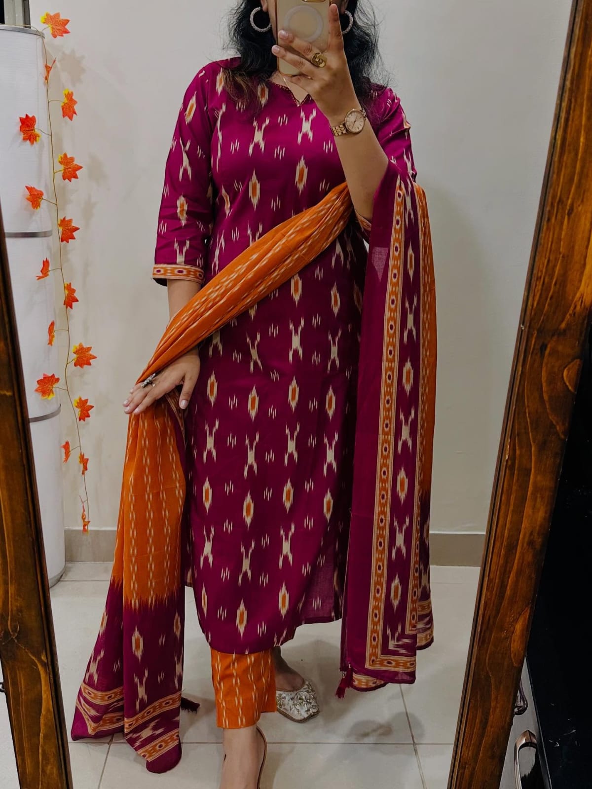 Straight Regullar Out Fit Kurti With Pant And Dupatta Set