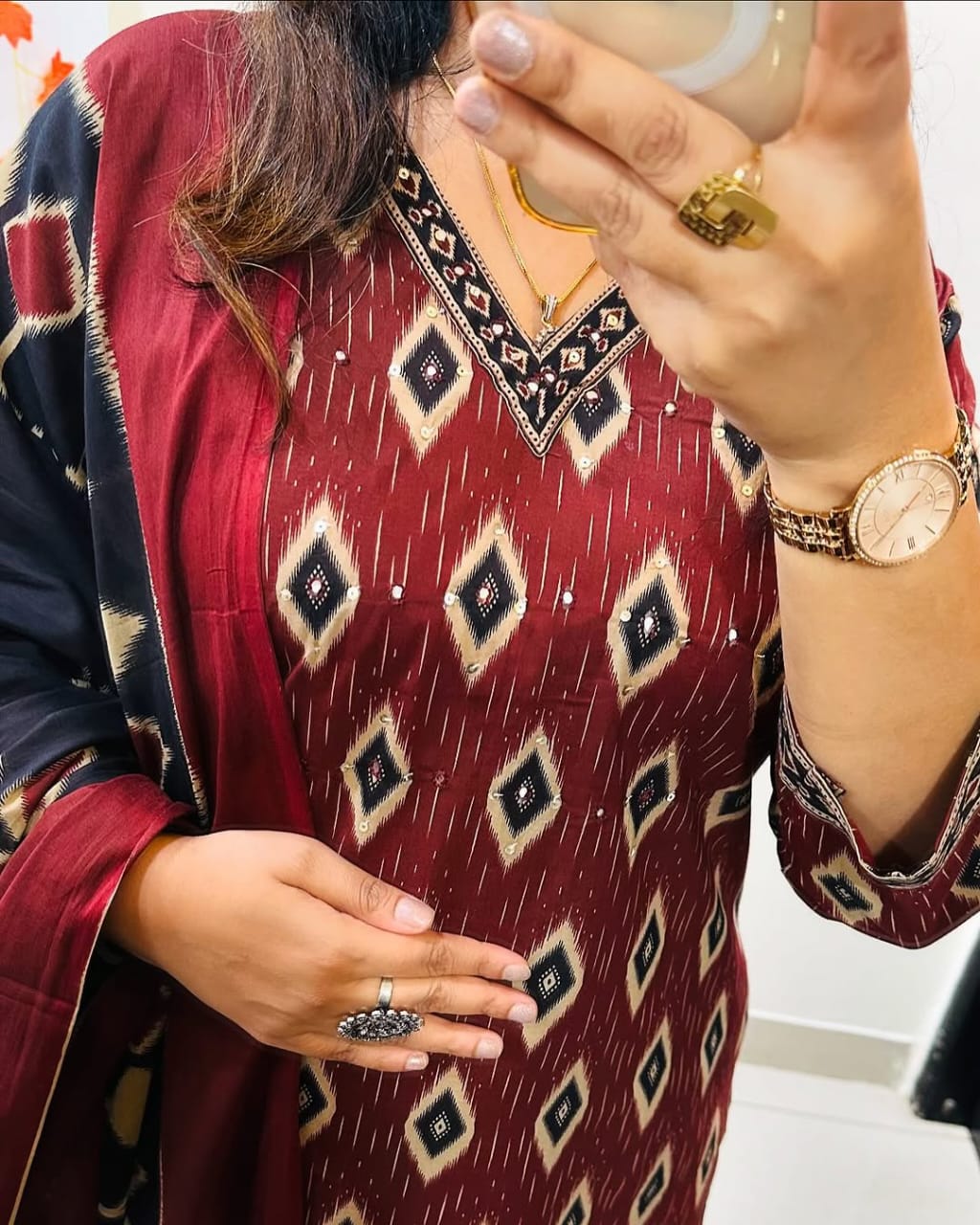 Libas Kurta Stylish Kurti With Bottom And Dupatta Set