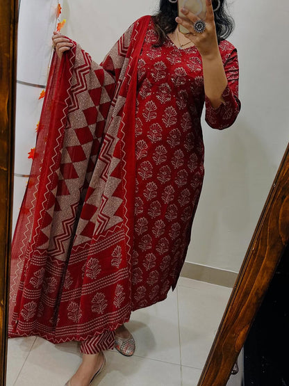 Libas Kurta Stylish Kurti With Pant And Dupatta set