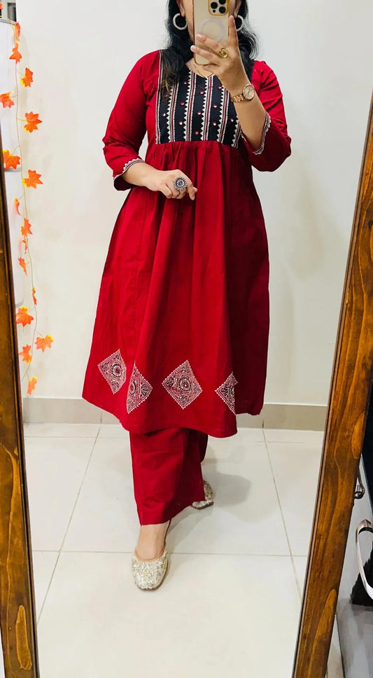 Stylish Designer Kurti Pant Set